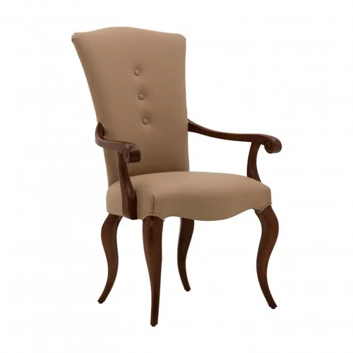 Classic Italian leather armchair