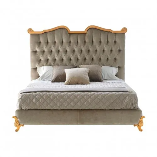 italian double bed Kalo in classic style